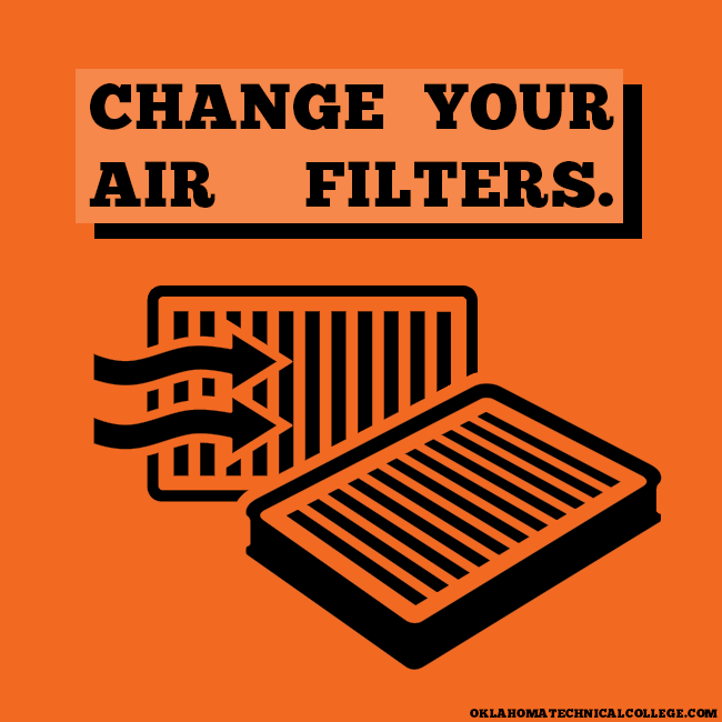 Change your air filters
