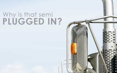 Why is that Semi plugged in