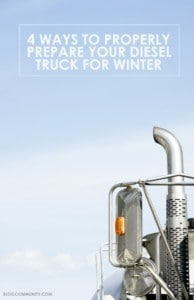 How to prepare your diesel truck for winter weather