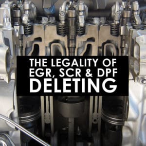 Legality of EGR - SCR - DPF - Deleting - Oklahoma Technical College