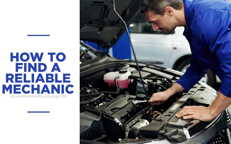 How to Find a Reliable Mechanic. A mechanic is working on an automotive engine