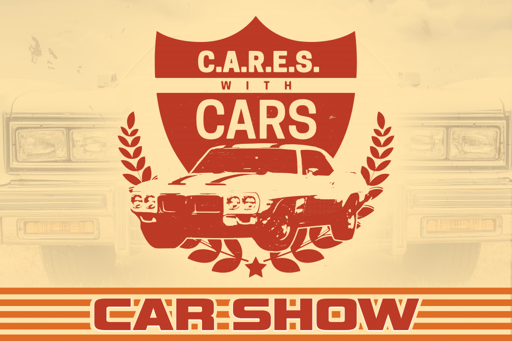 C.A.R.E.S with Car Logo - CAR SHOW